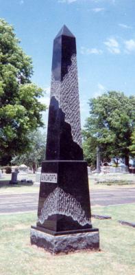 Ainsworth Granite Upright Monument