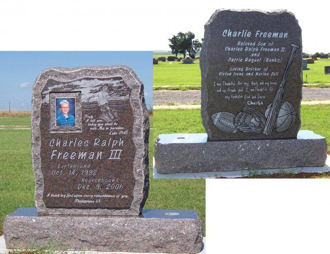 single black granite childrens memorial