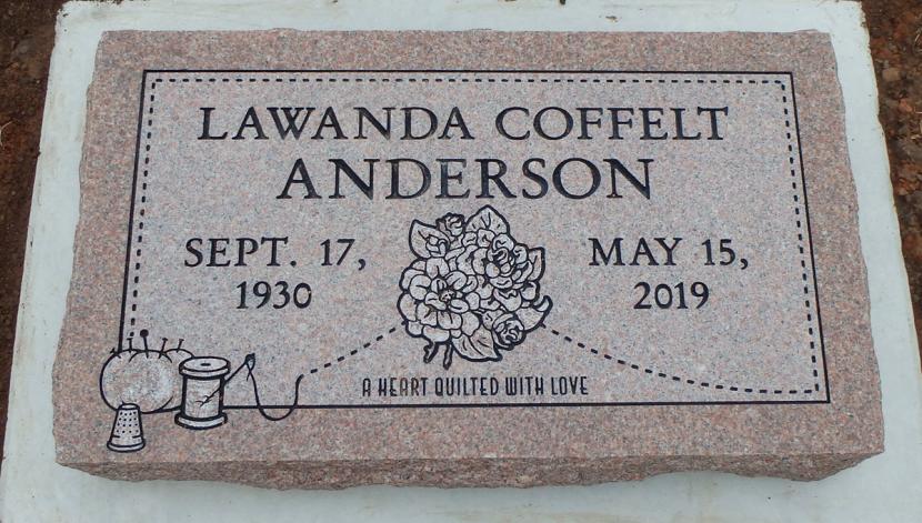 Lawanda Anderson Single Flat Marker