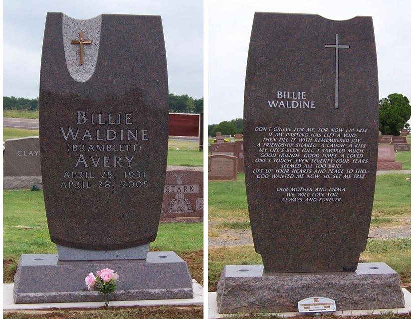A - Billie Avery