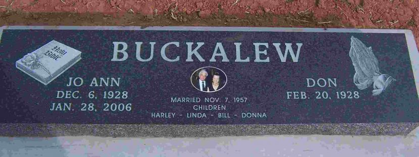 B - Don & Joann Buckalew