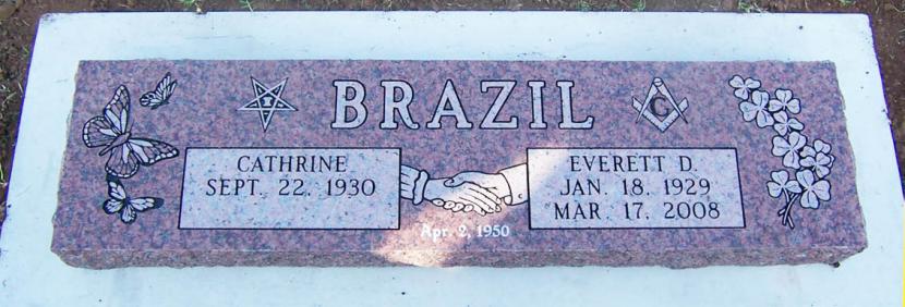B - Everett & Catherine Brazil