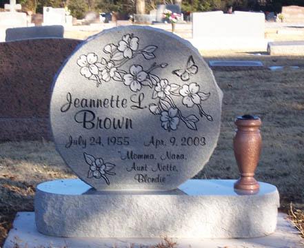 B - Jeannette Brown
