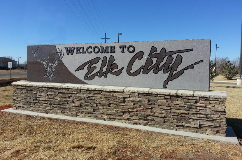 elk city sign