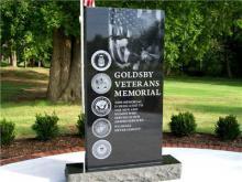 Goldsby OK Veterans Memorial
