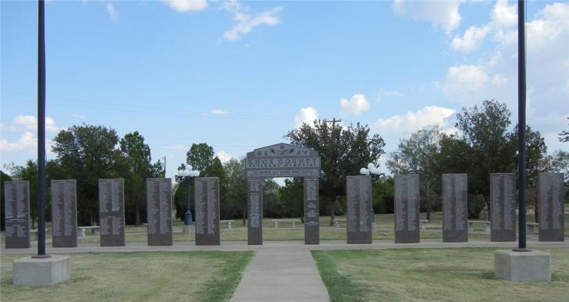 Knox County TX Veterans Memorial