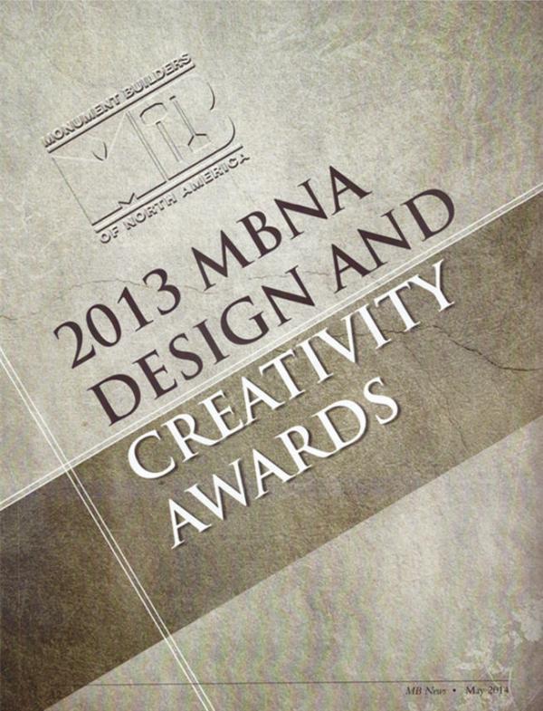 2013 Monument Builders of North America Design and Creativity Awards