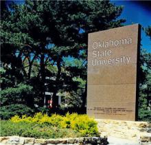 Oklahoma State University Campus Entrance Sign - Stillwater OK 