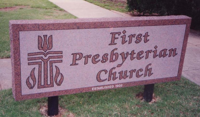 First presbyterian church
