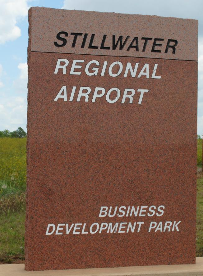 Stillwater, OK Regional Airport Sign