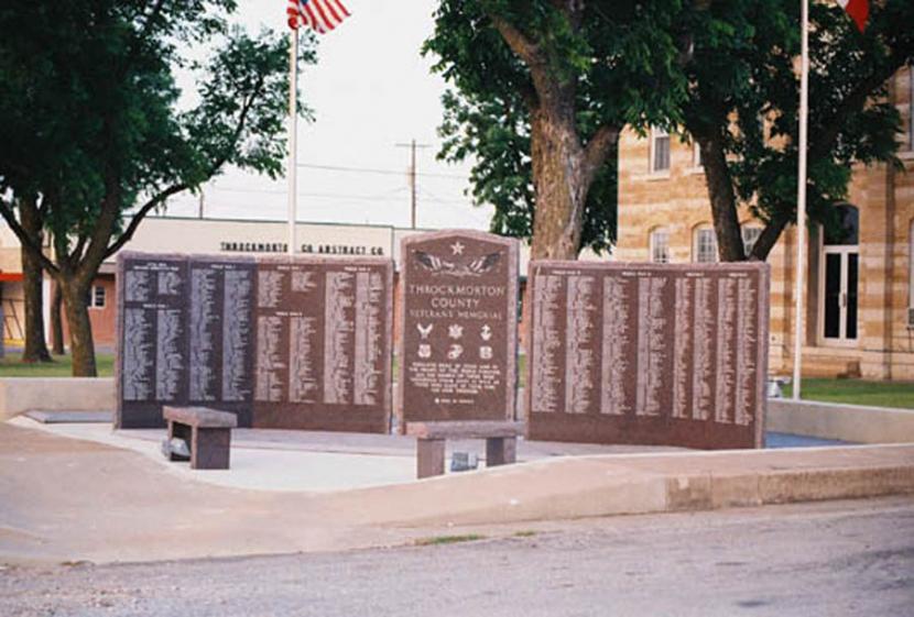 Throckmorton County Veterans Memorial Throckmorton, TX