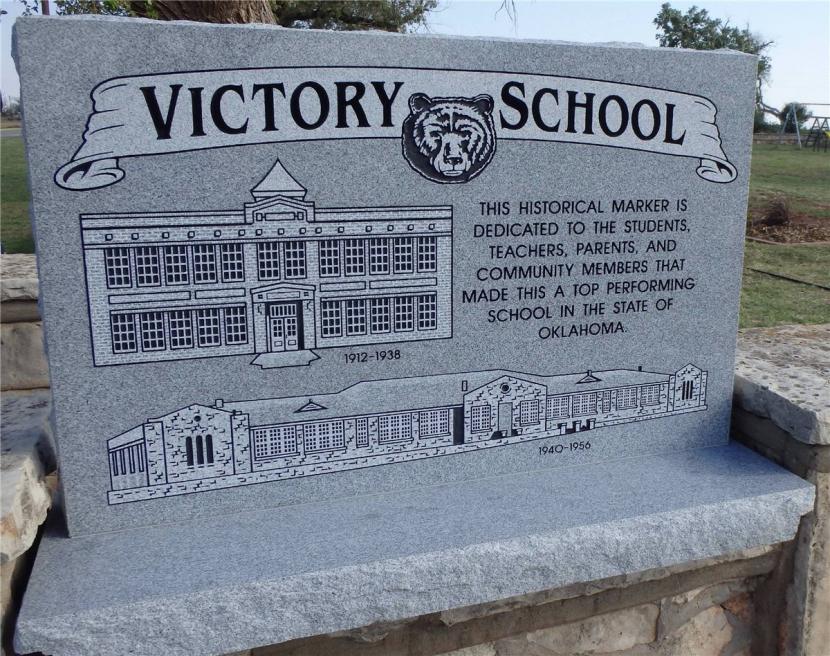 Victory School Historical Marker