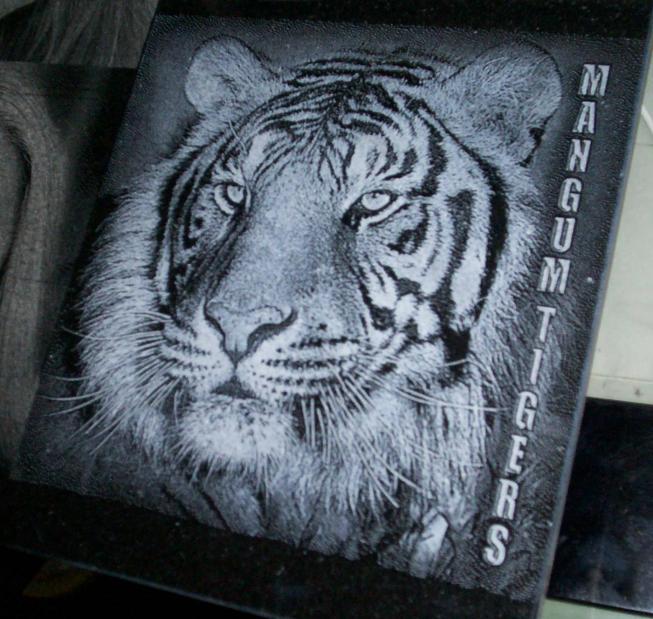 Tiger Plaque