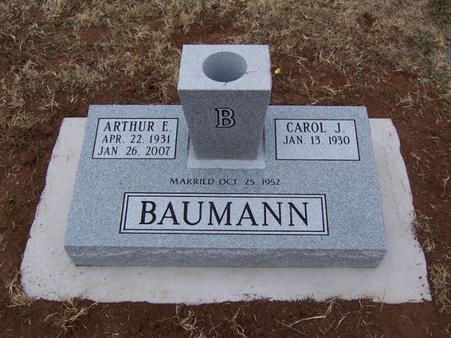 B - Arthur & Carol Baumann