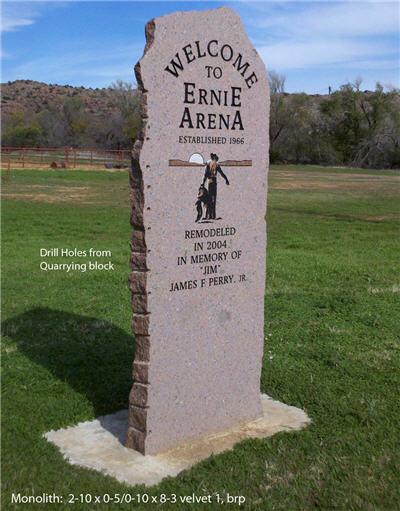 Ernie Arena Sign