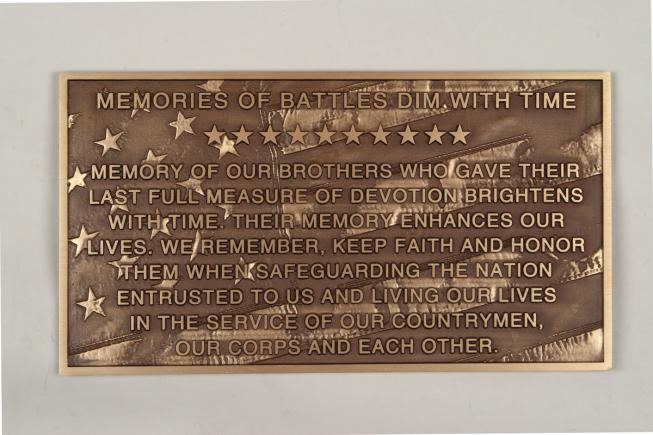 Veteran Bronze Marker